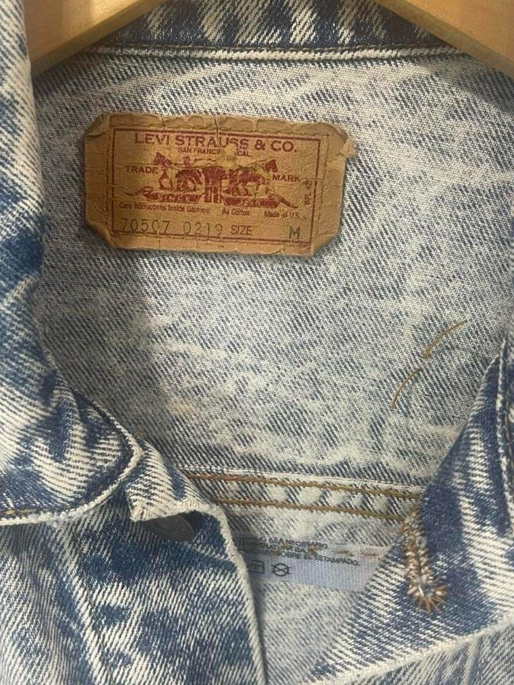 Bratz Levis Acid Denim Jacket - Picture 5 of 7